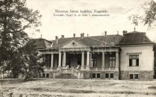 Nagyréde, Brezovay-kastély, tervezték: Siegel A. és Szőts I. építészmérnökök (EK)