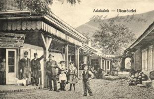 Ada Kaleh, Utcarészlet, Hussni Salih dohányárudája / bazaar, the tobacco shop of Hussni Salih (EK)