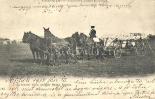 Debrecen, civis polgár hetes fogata, Komáromi kiadása, D.T.C., L. Ser. 270. 17.