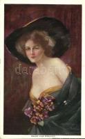 'Ready for mischief' Erotic art postcard, Reinthal & Newman N.Y. Series 109. s: Philip Boileau