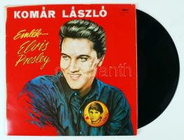 Komár László (1944-2012) Elvis Presley emlék album az énekes saját kezű aláírásával