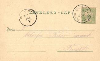 Cinfalva, Siegendorf; Neufeld Bernhard kereskedése, Batzenhofer cukorgyára / Bernhard Neufeld's...