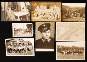 8 érdekes fotó: kocsmai jelenet, militária, egyéb