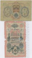 Oroszország 1905. 3R + 1909. 10R T:III,IV
Russia 1905. 3 Rubles + 1909. 10 Rubles C:F,VG
