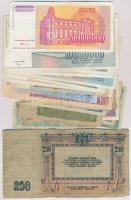 Vegyes 70db-os külföldi bankjegy tétel T:vegyes
70pcs of mixed worldwide banknotes C:mixed