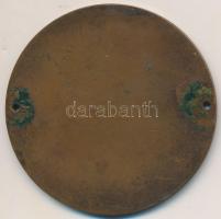 Ausztria 1932. "Steiermark-i automobil klub" Br emlékérem (65mm) T:2 ragasztónyom, lyukasz...