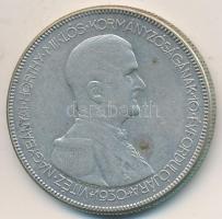 1930. 5P Ag "Horthy jobbra" T:3
Adamo P8