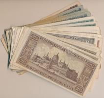 70db-os vegyes, magyar pengő bankjegy tétel T:vegyes