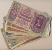 44db-os vegyes, magyar pengő bankjegy tétel T:vegyes