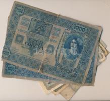 Vegyes 50db-os bankjegy tétel a korona időszakból T:vegyes