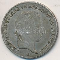 1846B 20Kr Ag "V. Ferdinánd" T:2-,3