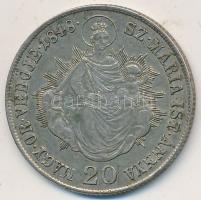 1848KB 20Kr Ag "V. Ferdinánd" T:2- Adamo B5