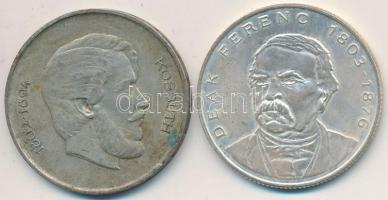 1947. 5Ft Ag "Kossuth" + 1994. 200Ft Ag "Deák" T:2,2-