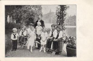 Károly Zita és családja