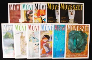 1998 Az Új Művészet című folyóirat 1998. IX. évfolyamának 1-5., 7-12. száma