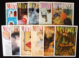 1999 Az Új Művészet című folyóirat 1999. X. évfolyamának 1-12. száma