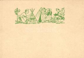 Scout camp, cooking (EK)