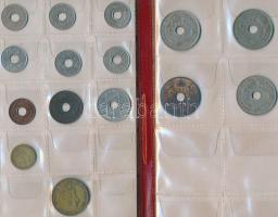 Brit Nyugat-Afrika 32db vegyes fémpénz albumba rendezve T:vegyes
British West Africa 32pcs of mixed ...