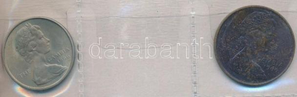 Guinea/Gambia 35db vegyes fémpénz 2db albumba rendezve T:vegyes
Guinea/Gambia 35pcs of mixed coins i...