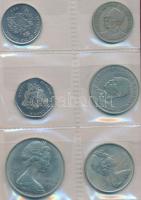 Guinea/Gambia 35db vegyes fémpénz 2db albumba rendezve T:vegyes
Guinea/Gambia 35pcs of mixed coins i...