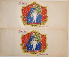 Lukács szaloncukor 2 db reklám