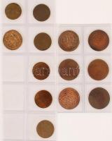 Biafra/Egyiptom/Marokkó 157db vegyes fémpénz albumba rendezve, közte ezüstök! T:vegyes
Biafra/Egypt/...