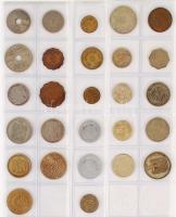 Biafra/Egyiptom/Marokkó 157db vegyes fémpénz albumba rendezve, közte ezüstök! T:vegyes
Biafra/Egypt/...