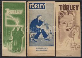 3db Törley számolócédula