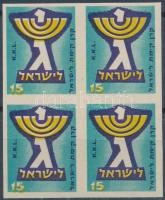 Zsidó propaganda bélyeg fázisnyomatok, tévnyomatok 8 stecklapon