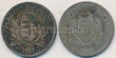 1926-1927. 1P Ag (2x) T:3 patina
Adamo P6