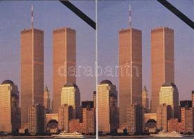 2db képeslap new york-i Világkereskedelmi központ