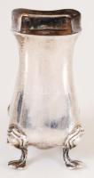 cca 1930 Angol ezüst (Ag) mini vázácska, jelzett, m: 5,5 cm, 22,4 g / Silver mini vase, 5,5 cm, 22,4 g