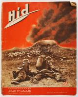 1941 A Híd c. képes hetilap II. évf. 31. száma, (1941. július 22.), aktuális hírekkel, történelmi érdekességekkel, Móricz Zsigmond novellájával, világháborús frontképekkel, stb.