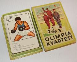 kb 1968 Olimpiai kvartett keménydobozos kártyakészlet