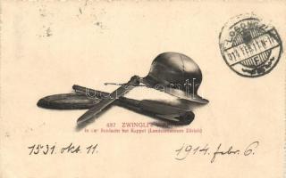 Huldrych Zwingli's weapons