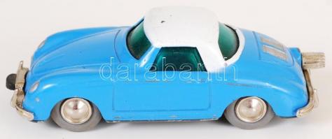 Régi Lilliput Micro-Racer Porsche 1047 felhúzhatós kisautó eredeti dobozában kulccsal