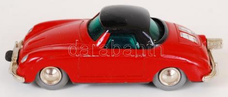 Régi Lilliput Micro-Racer Porsche 1047 felhúzhatós kisautó eredeti dobozában kulccsal