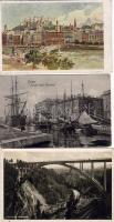 36db régi képeslap, nagy része városképes, nagyon sok magyarral