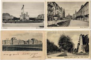 36db régi képeslap, nagy része városképes, nagyon sok magyarral