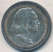 1936. 2P Ag "Liszt Ferenc" tanúsítvánnyal! T:2,2-
Adamo P7.3