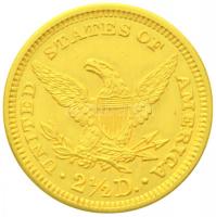 Amerikai Egyesült Államok 1906. 2 1/2$ Au (4.18g/0.900) T:1-
USA 1906. 2 1/2 Dollars Au (4.18g/0.900...