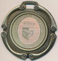 DN "NATO KFOR - Magyar Védelmi és Biztonsági Zászlóalj" fém plakett dísztokban T:1- Hungary DN "NATO KFOR - Hungarian Guard and Security Battalion" metal plaque in case C:AU