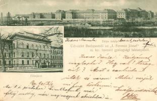 Budapest IX. I. Ferenc József magyar királyi Honvéd Gyalogsági laktanya (b)