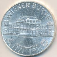 Ausztria 1971. 25Sch Ag "200 éves a Bécsi Tőzsde" T:2 Austria 1971. 25 Schilling Ag "200th anniversary of the Vienna Exchange" C:XF