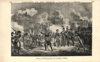 Napoleon, occupation of Alexandria (Rb)