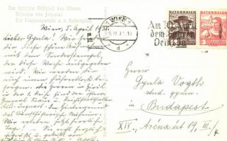 Der feierliche Abschluss der Wiener Besuches des Führers / Himmler, Adolf Hitler, Arthur Seyss-Inqua...