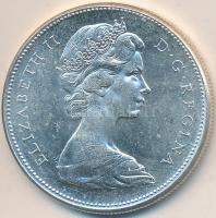 Kanada 1967. 1$ Ag "100 éves a Konföderáció" T:2 Canada 1967. 1 Dollar Ag "100th Anniversary of the Confederation" C:XF