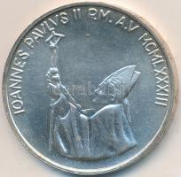 Vatikán 1983. 1000L Ag "II. János Pál" T:1 Vatican 1983. 1000 Lire Ag "John Paul II" C:UNC
