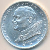Vatikán 1985. 1000L Ag "II. János Pál" T:1 Vatican 1985. 1000 Lire Ag "John Paul II" C:UNC