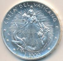 Vatikán 1985. 1000L Ag "II. János Pál" T:1
Vatican 1985. 1000 Lire Ag "John Paul II&q...